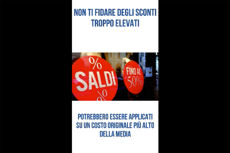 saldi consigli per gli acquisti